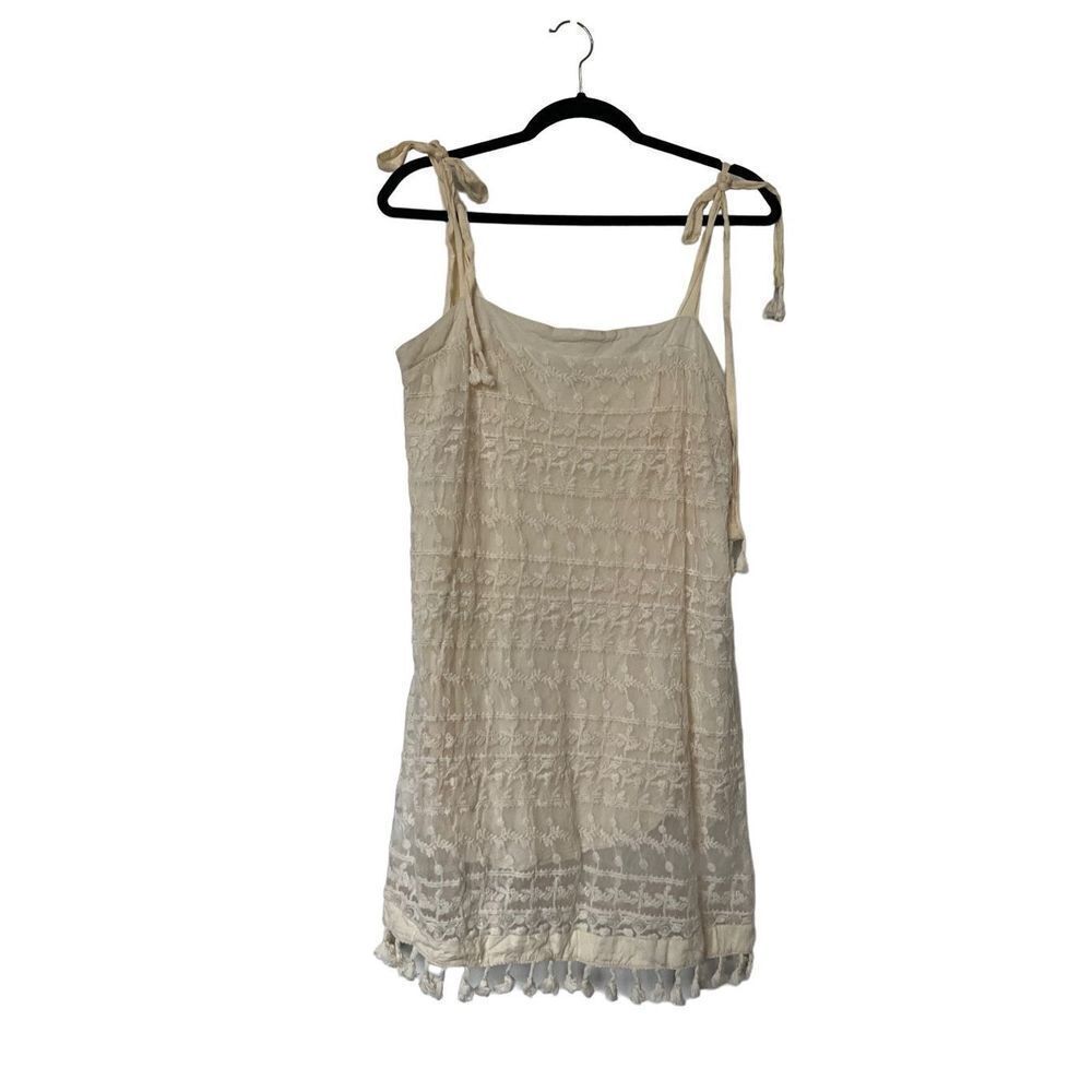 Listicle Lace Boho Cami Tunic Dress